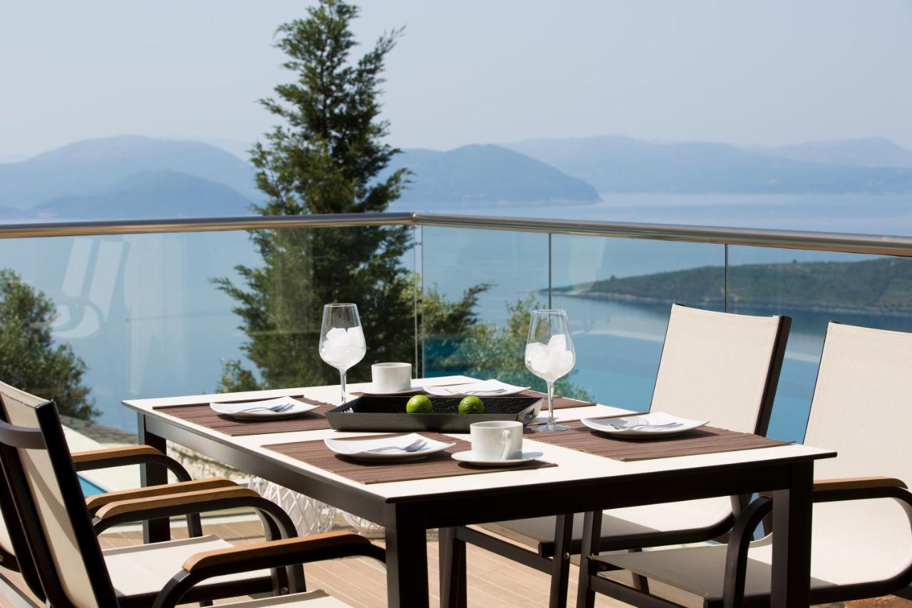 Heavenly Heights Villas By Kb Hospitality Evgiros Exterior foto