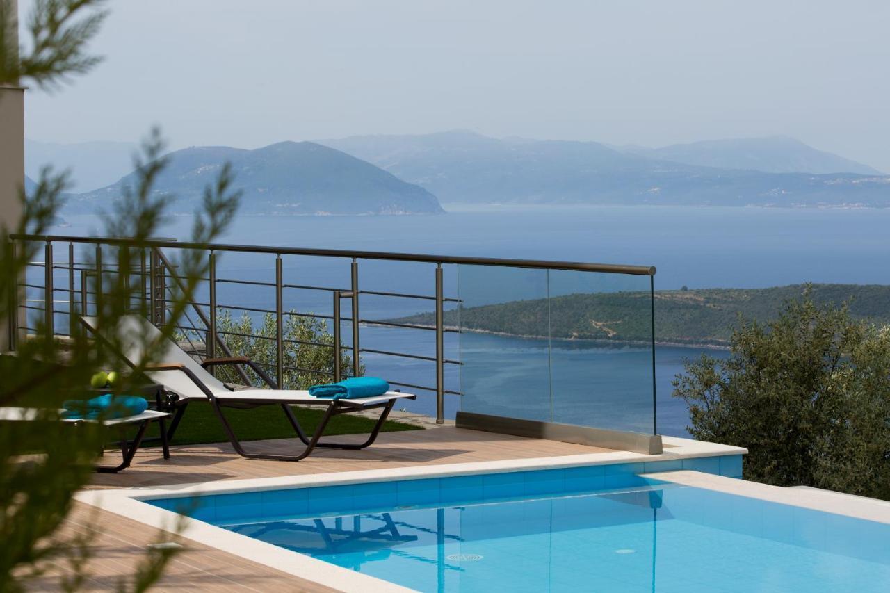 Heavenly Heights Villas By Kb Hospitality Evgiros Exterior foto