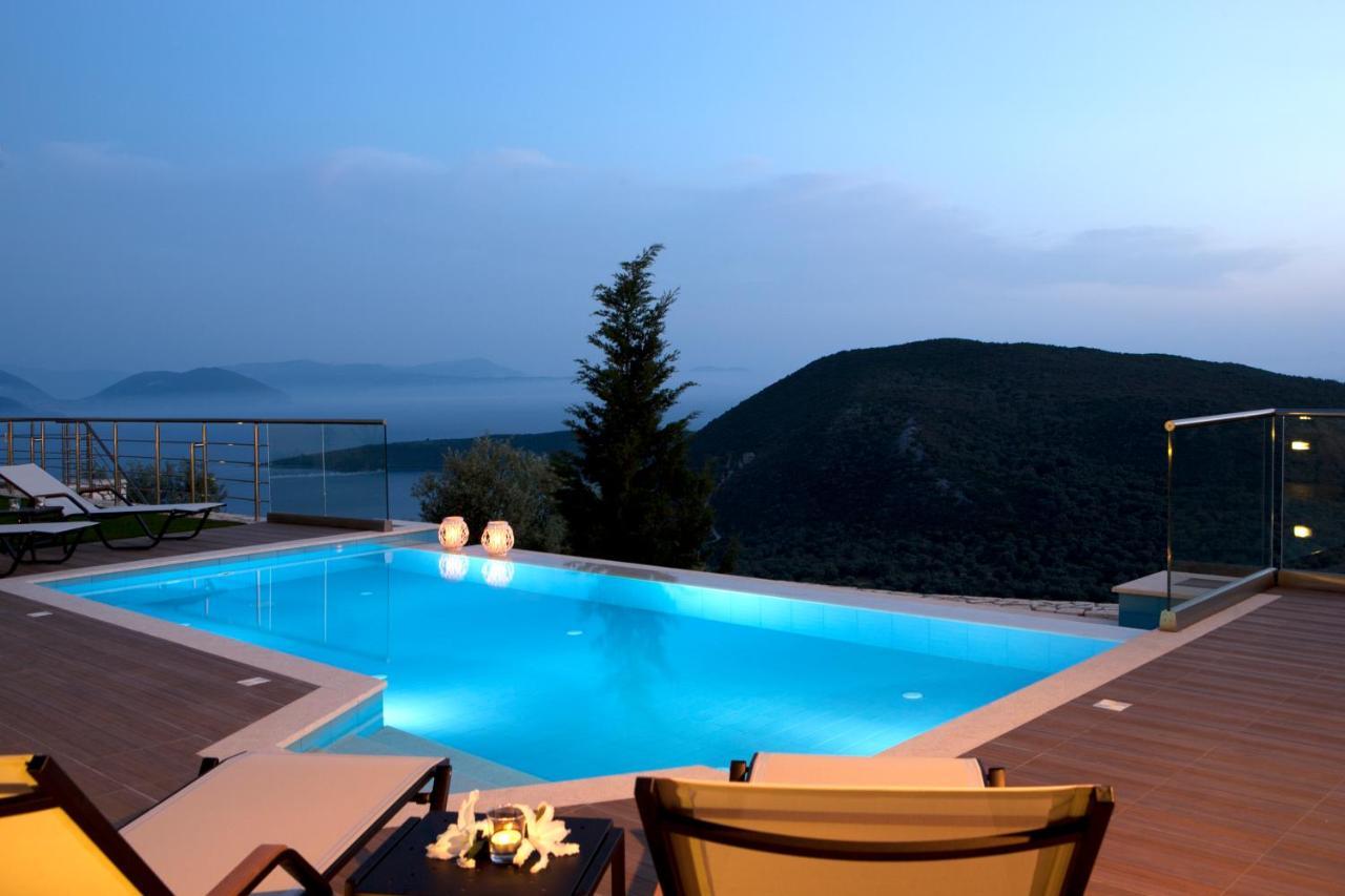 Heavenly Heights Villas By Kb Hospitality Evgiros Exterior foto