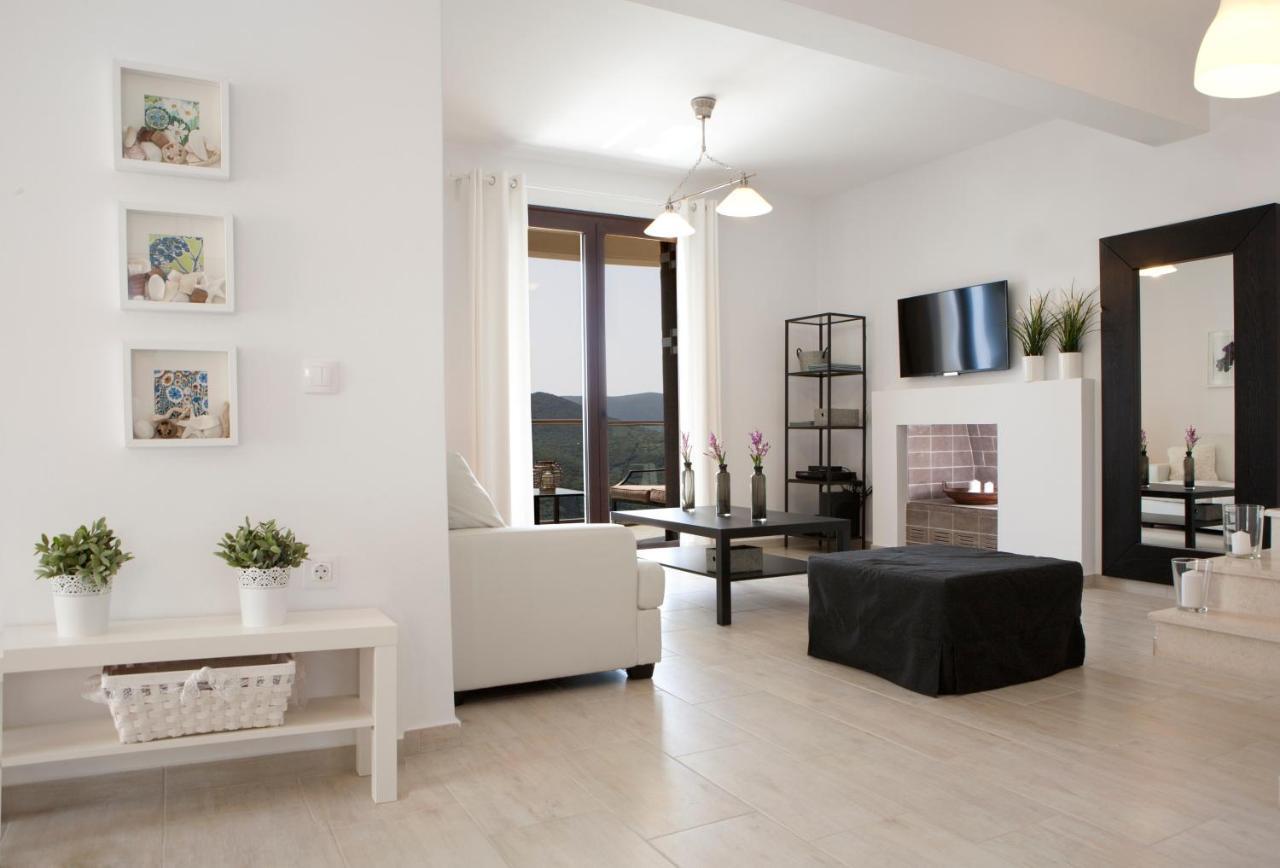 Heavenly Heights Villas By Kb Hospitality Evgiros Exterior foto