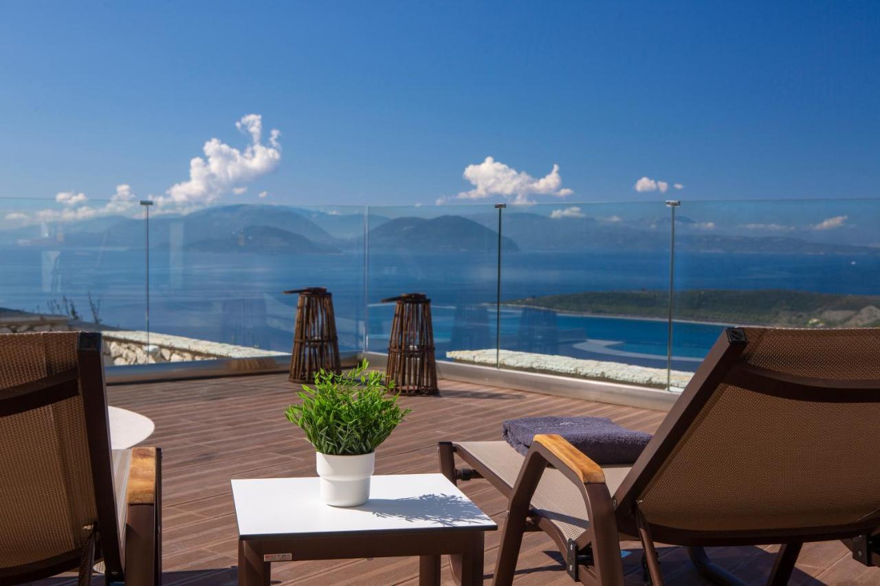 Heavenly Heights Villas By Kb Hospitality Evgiros Exterior foto