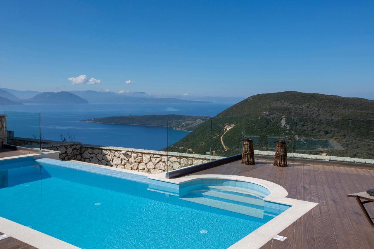 Heavenly Heights Villas By Kb Hospitality Evgiros Exterior foto