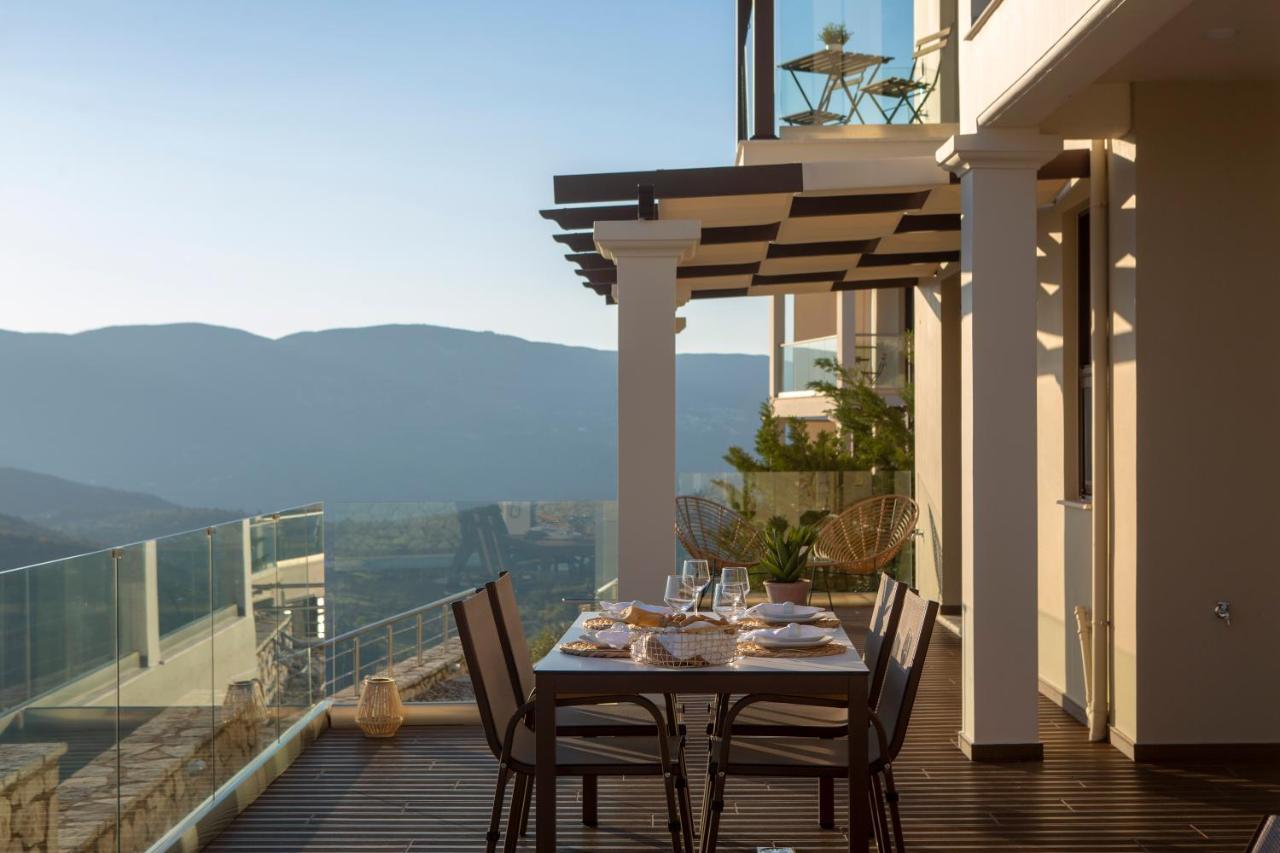 Heavenly Heights Villas By Kb Hospitality Evgiros Exterior foto