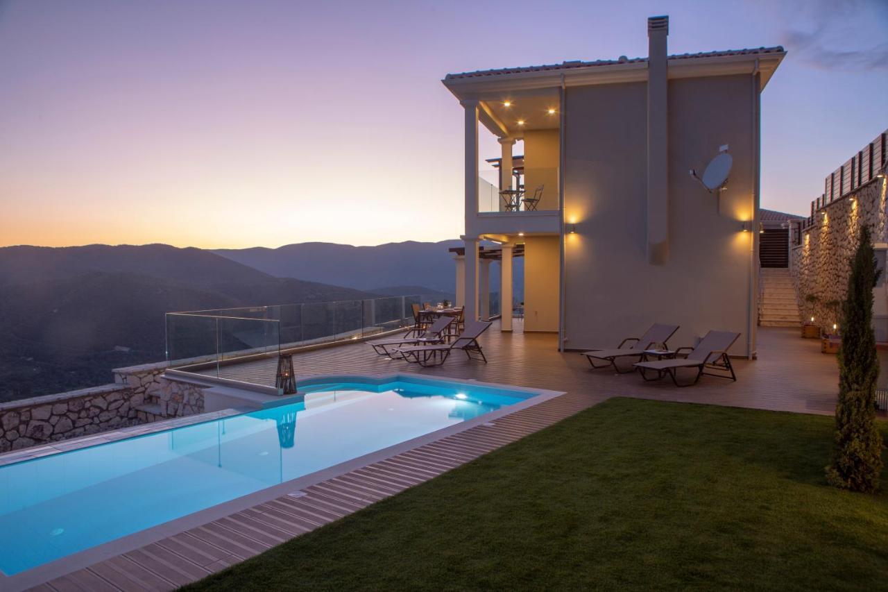 Heavenly Heights Villas By Kb Hospitality Evgiros Exterior foto