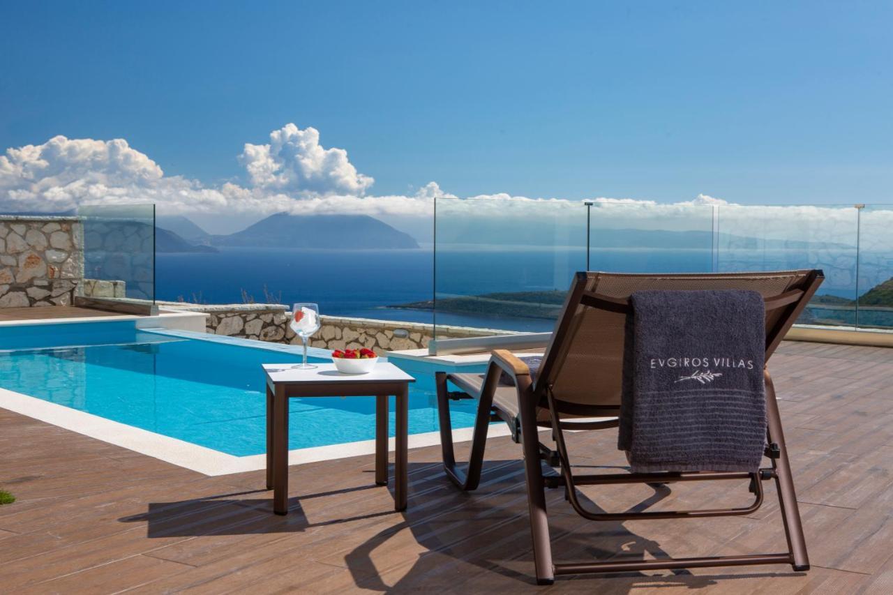 Heavenly Heights Villas By Kb Hospitality Evgiros Exterior foto