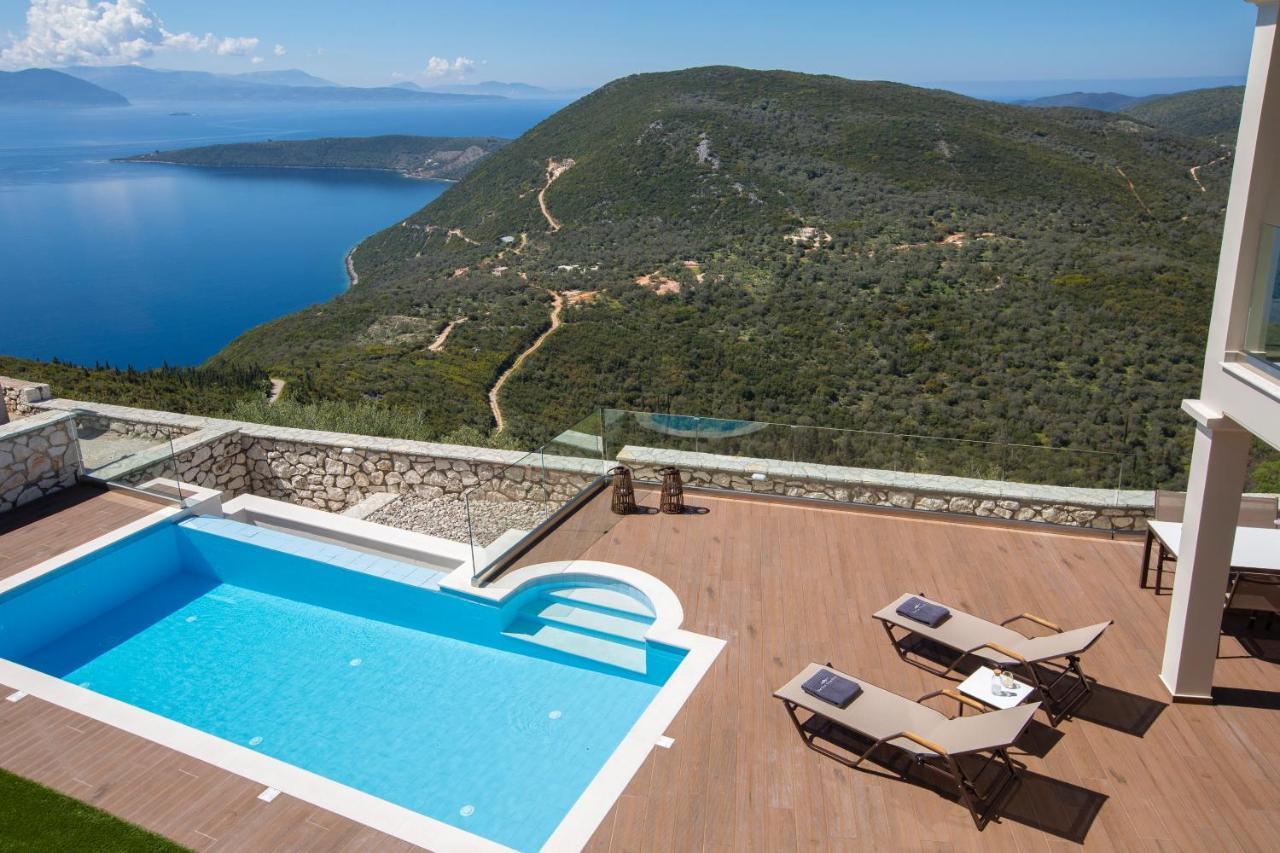 Heavenly Heights Villas By Kb Hospitality Evgiros Exterior foto