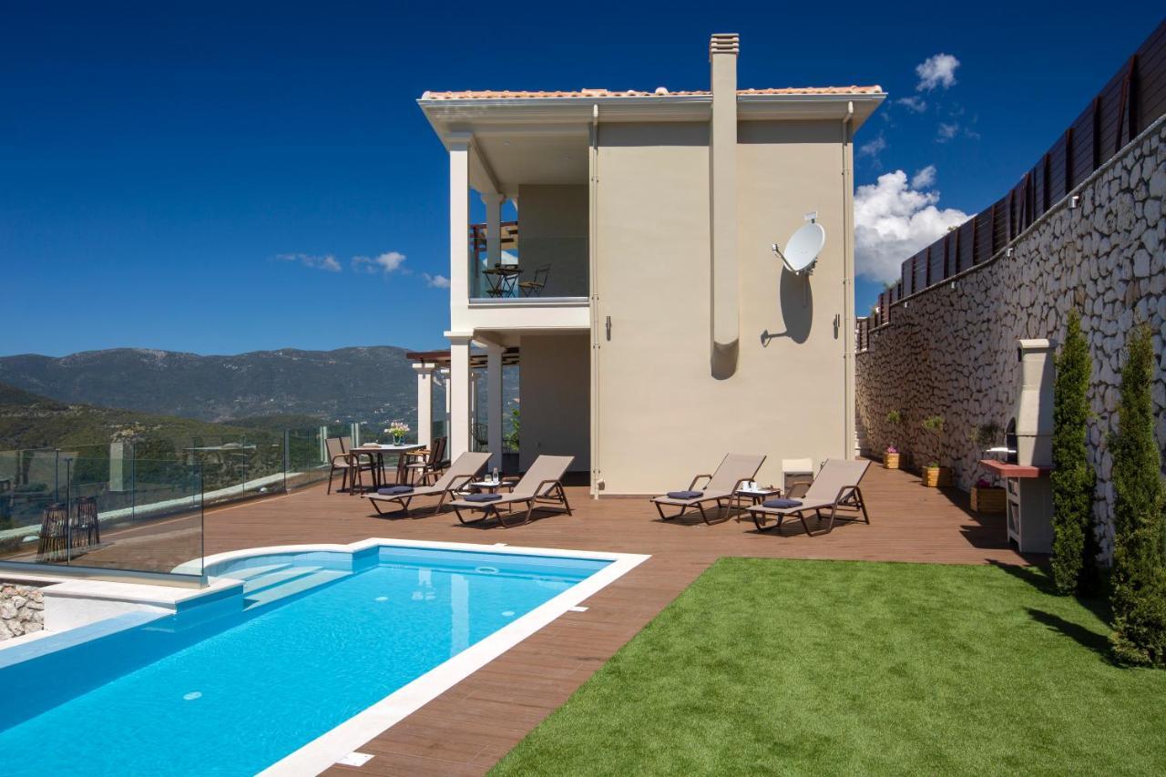 Heavenly Heights Villas By Kb Hospitality Evgiros Exterior foto