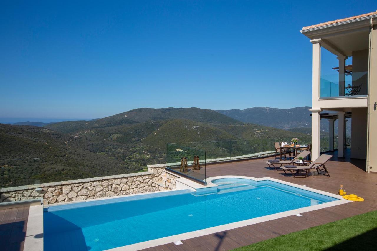 Heavenly Heights Villas By Kb Hospitality Evgiros Exterior foto
