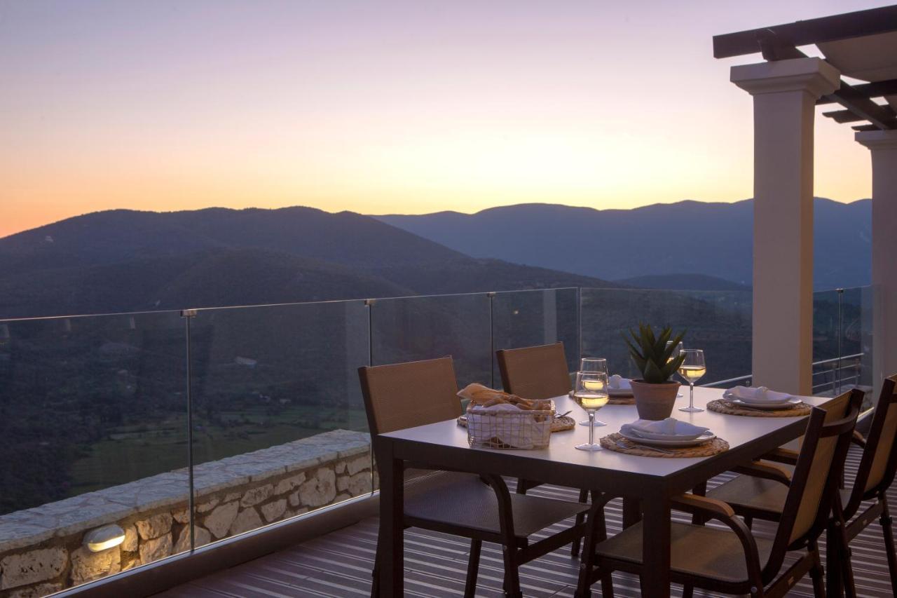 Heavenly Heights Villas By Kb Hospitality Evgiros Exterior foto