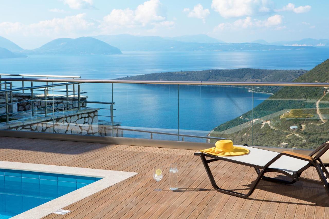 Heavenly Heights Villas By Kb Hospitality Evgiros Exterior foto