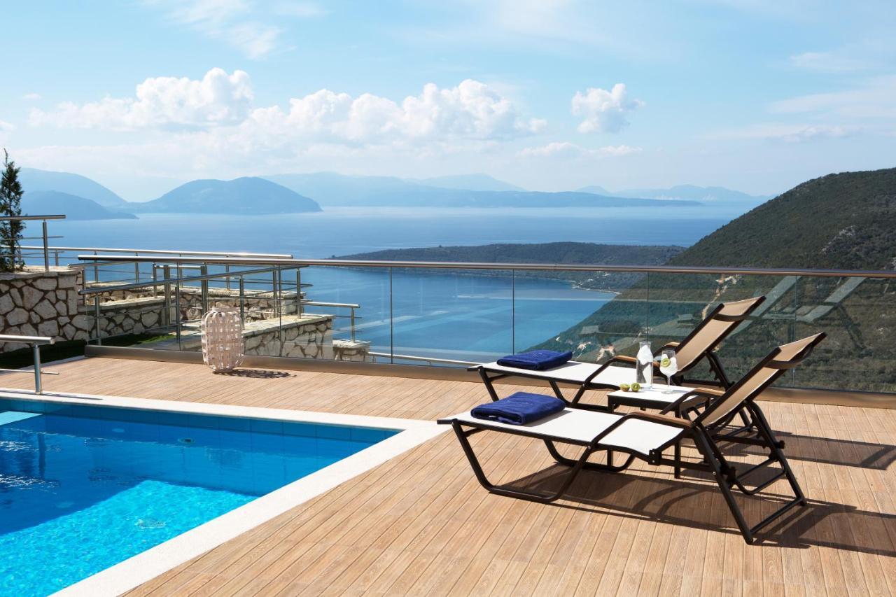 Heavenly Heights Villas By Kb Hospitality Evgiros Exterior foto